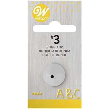 Round Piping Tips Nozzles