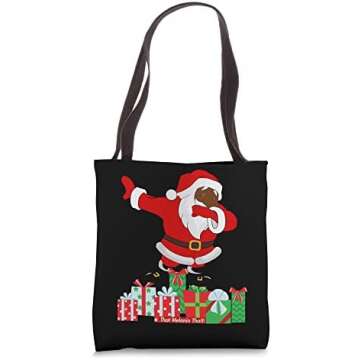 Black Santa Gift Wrapping Essentials #12DaysofldeaLists