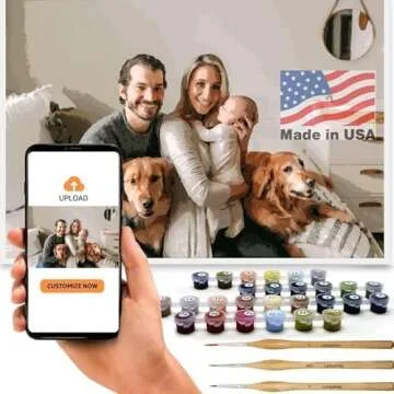 Ledgebay Framed Paint by Number Kits