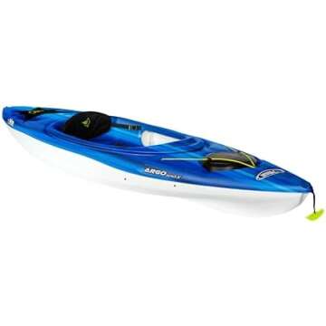Pelican Argo 100X One of the lightest easiest to carry Kayak out there. Great pick! And other cool P...