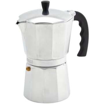 Italian moka coffee pot