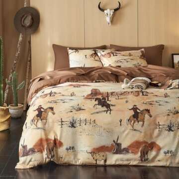 Western Bedding + Pillows