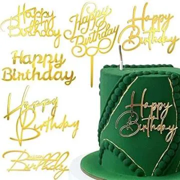 Cake Toppers que uso frecuente mente