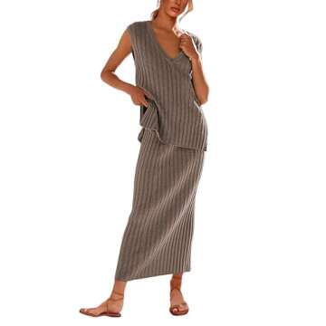 Free People Lookalike Sweater Skirt Set