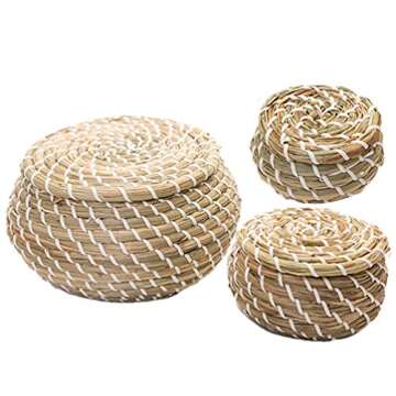 BASKETS AND WOVEN