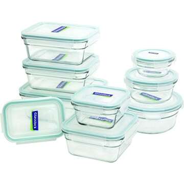Glasslock Food Storage Containers