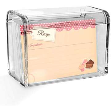Recipe Card Boxes