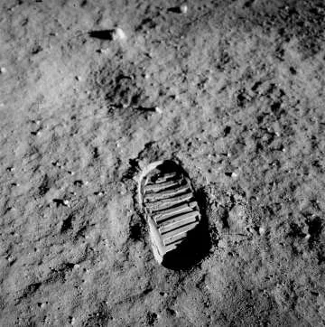 The Historic Apollo 11 Bootprint: A Giant Leap for Mankind