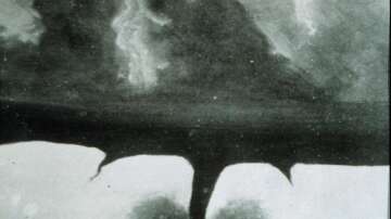The 1st Photograph of a Tornado: A Milestone in Meteorological History