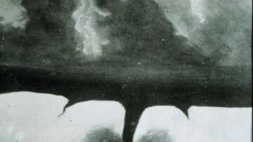The 1st Photograph of a Tornado: A Milestone in Meteorological History