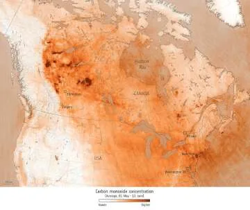 Impact of 2023 Canadian Wildfires on New York's Air Quality