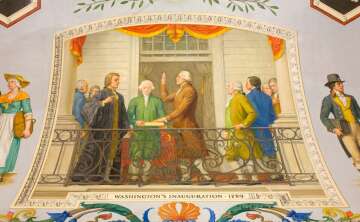 George Washington Inaugurated as First President