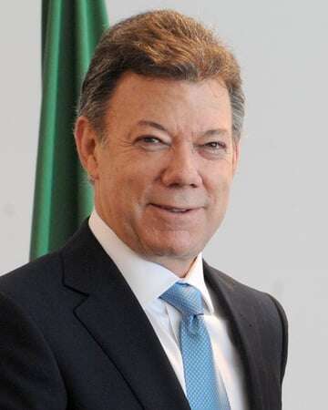 Celebrating the Birth of Juan Manuel Santos