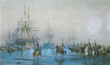 The Capture of the Dutch Fleet in 1795
