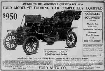 The Launch of the Model T: Changing America in 1908