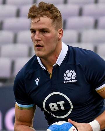 Duhan van der Merwe's International Debut for Scotland