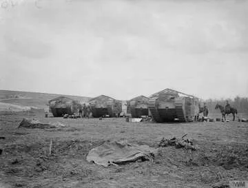 The First Use of Tanks in Warfare: 1916