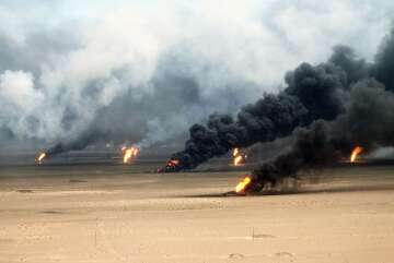The Kuwaiti Oil Fires of 1991