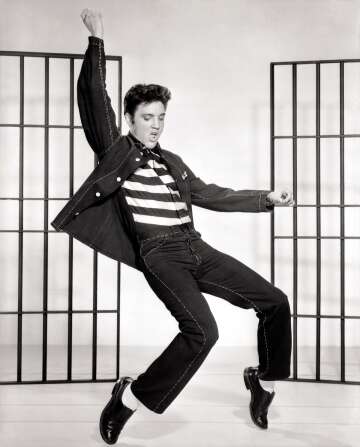 Elvis Presley's Jailhouse Rock Premieres