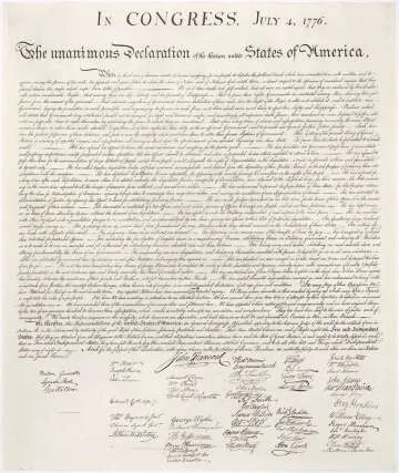 The First Public Reading of the Declaration of Independence