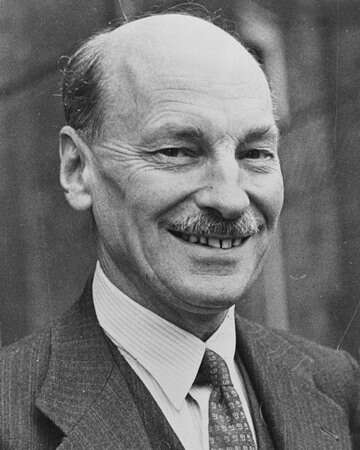 Clement Attlee Becomes Prime Minister in 1945