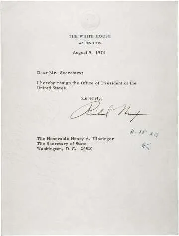 Richard Nixon Resigns: A Turning Point in American History