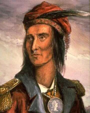 The Death of Tecumseh: Shawnee Chief and Hero
