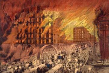 The Great Chicago Fire of 1871