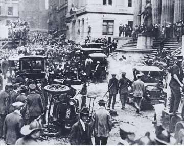 The Wall Street Bombing of 1920