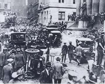The Wall Street Bombing of 1920