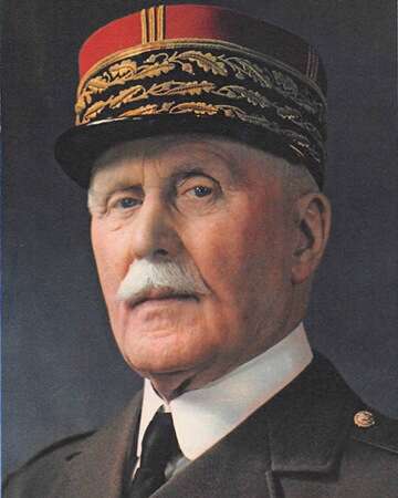 Philippe Pétain Heads Vichy Government in 1940