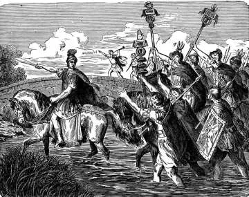 Julius Caesar Crosses the Rubicon: A Defining Moment in History