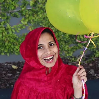 Farida Baxamusa- Brings Joy