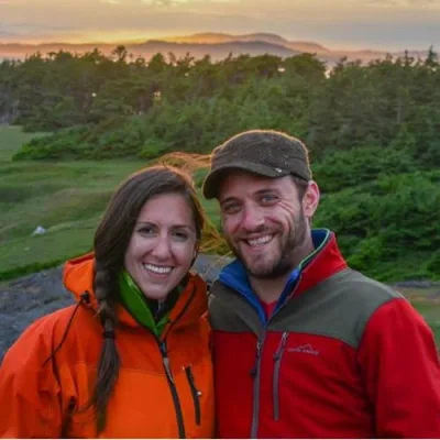 Two Dusty Travelers (Emily and Aaron)