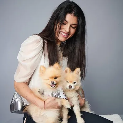 Lara Eurdolian, AKA Pretty Connected @prettyconnected + @pompomcharlie