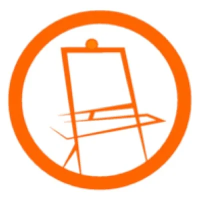 Orange Easel