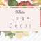 White Lane Decor Profile