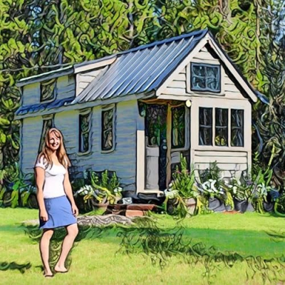 Life in a Tiny House called Fy Nyth Profile