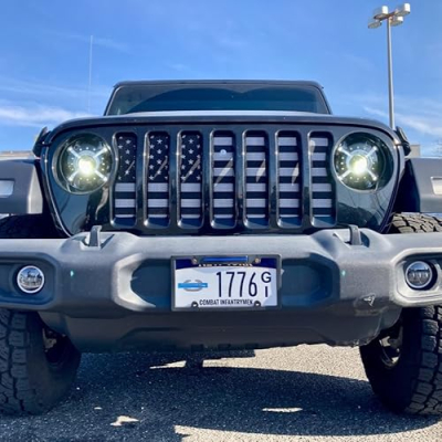 Black Jeep Convertible Profile