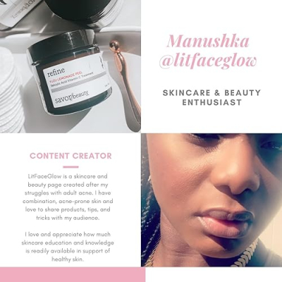 Lit Face Glow x Amazon Profile